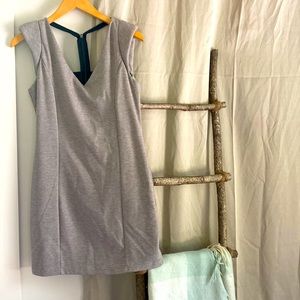 Women’s grey zip up dress Large